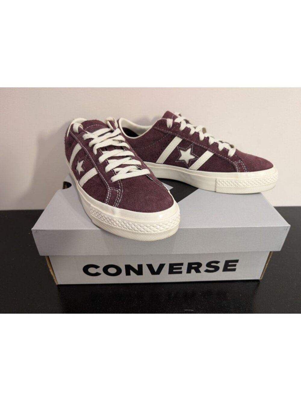 NEW Converse One Star Academy Pro Sneaker, Bloodstone, Men's Size 7, Women's 8.5